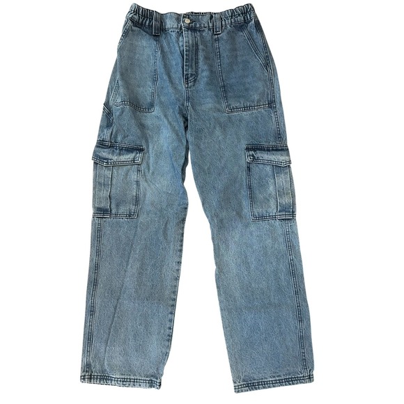 BLANKNYC Denim - BlankNYC Cargo Denim Jeans Elasticized Waistband Woman SZ L